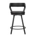 Cortez Swivel Stools - Black